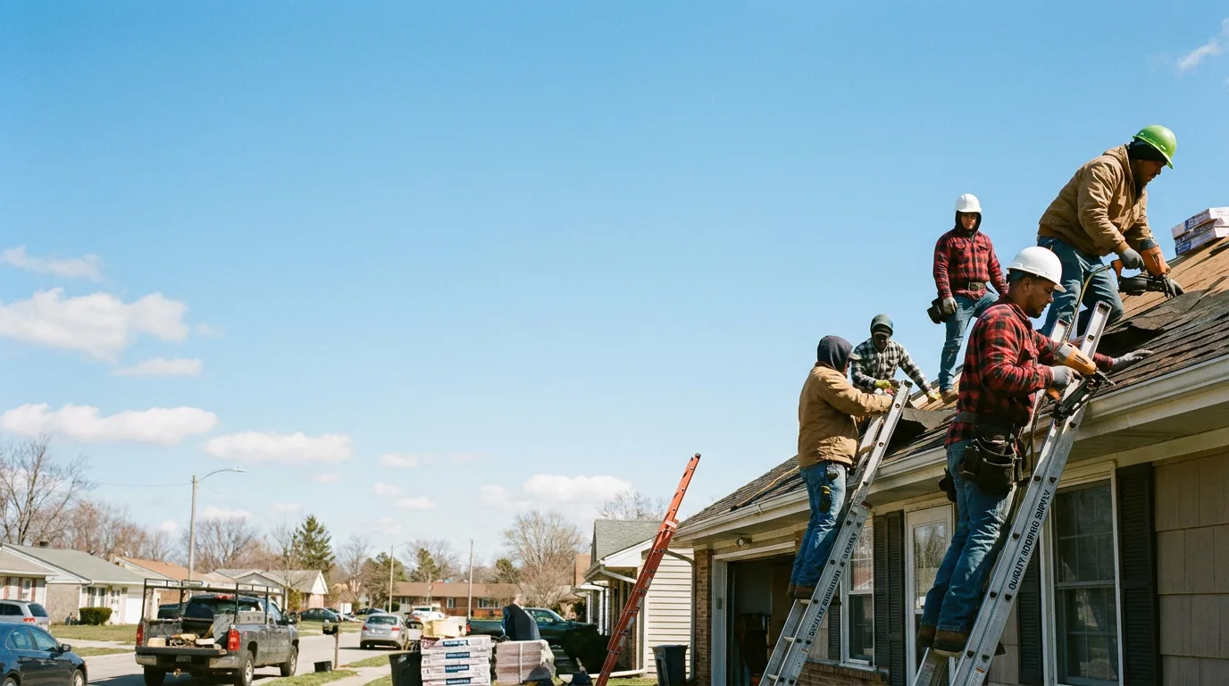 Roofing in Forest City, IL near me